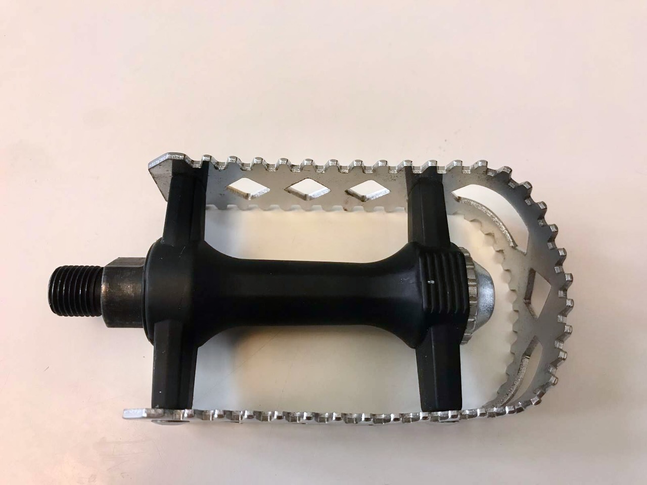 Pédales Vélo Vintage SAKAE RINGYO SP150 Argent Aluminium - Années 70/80