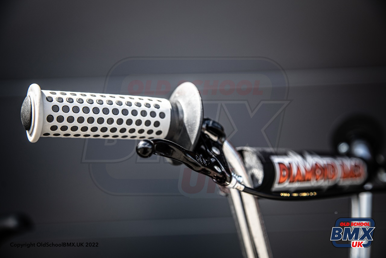 Autocollants Latéraux Viscount BMX Aero - Chrome - Pour Restauration BMX Old School - Neuf